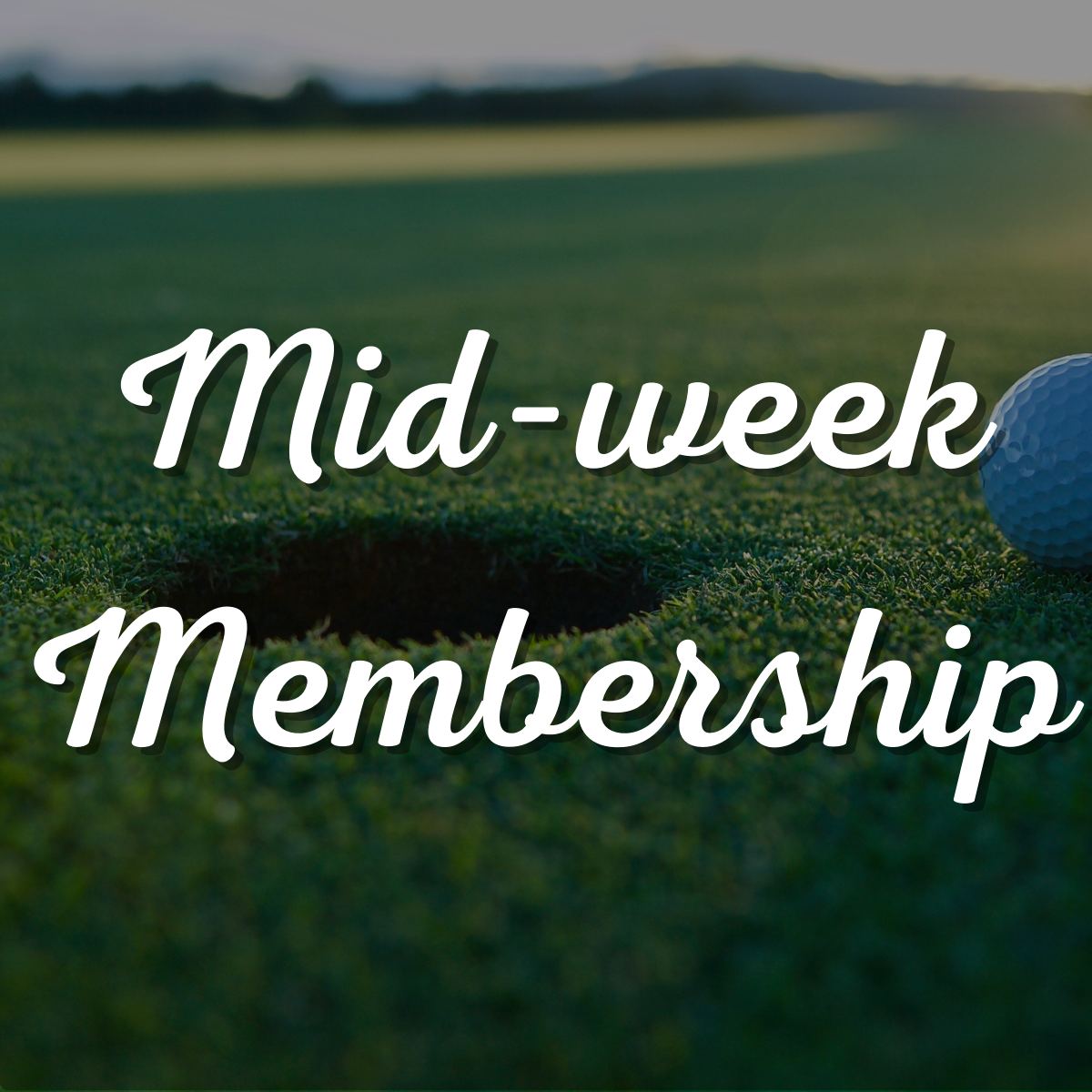 Mid-Week Membership (Tax included)